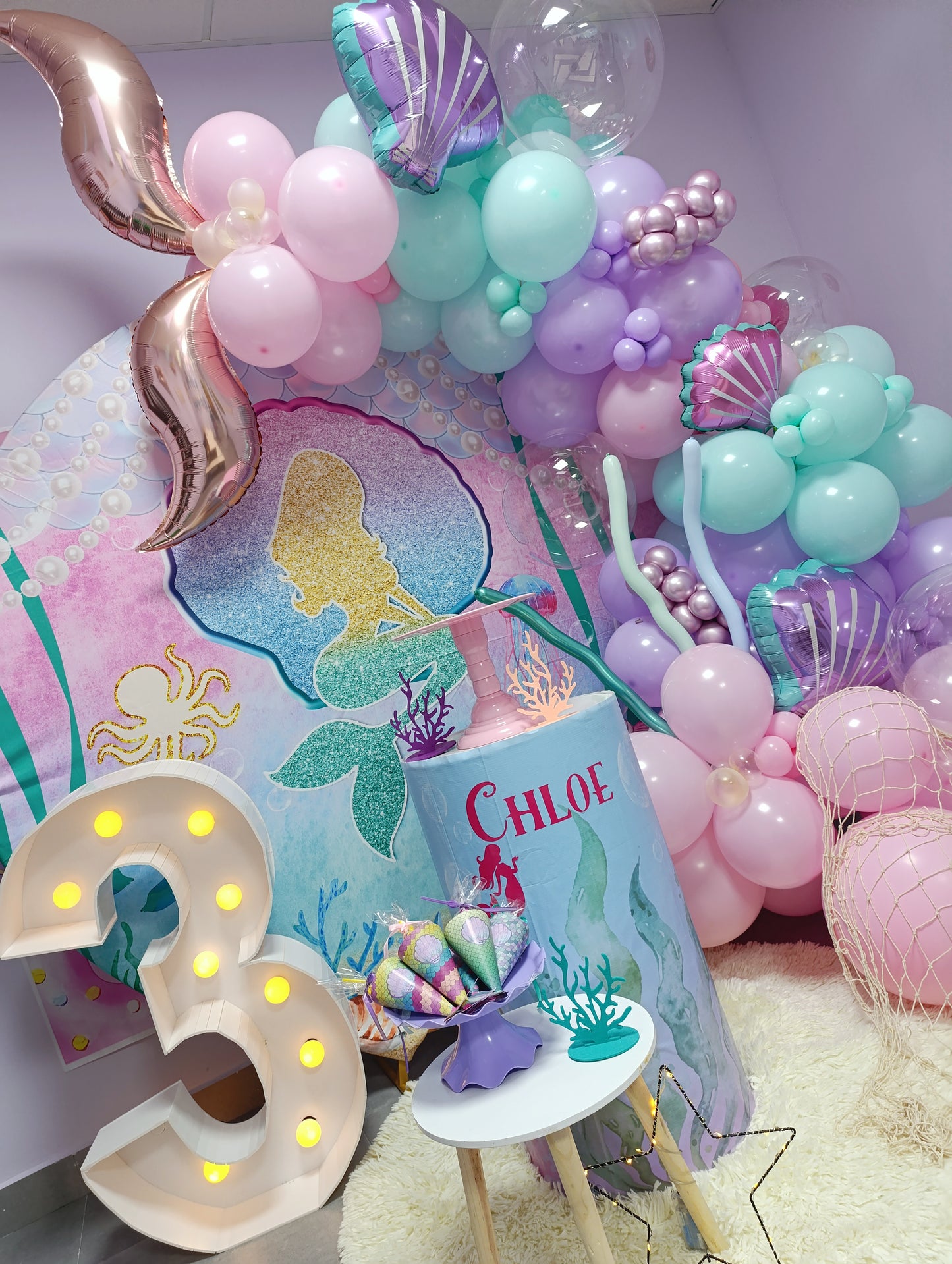 Decoración sirena