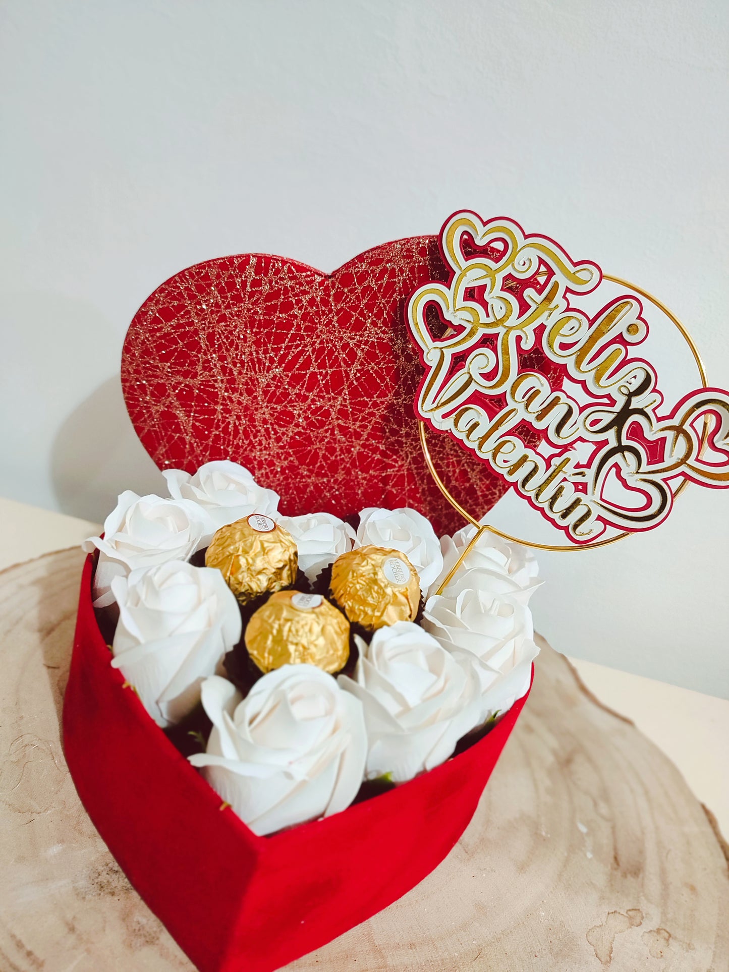 ''Caja corazón San Valentín''