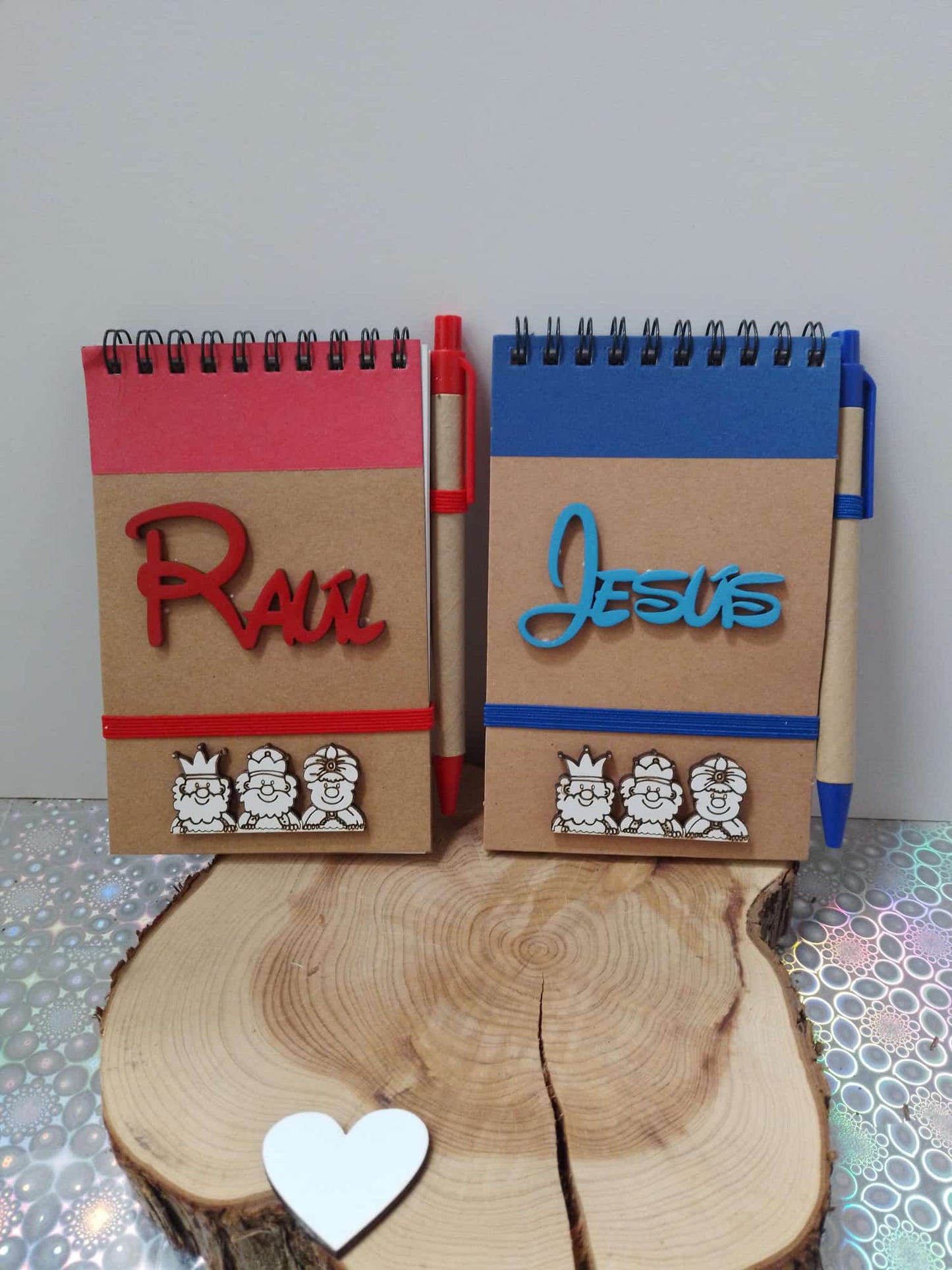 Libreta navideñas personalizadas