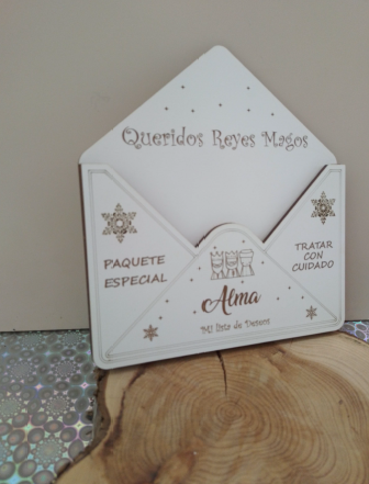 Sobre para carta reyes magos