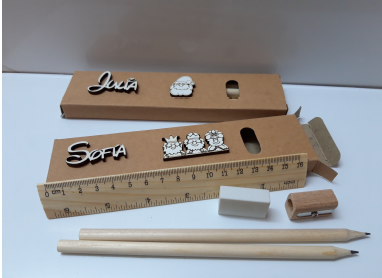 Set escolar navideño