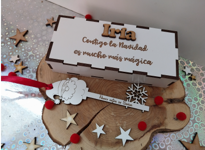 Llave mágiva Papa Noel