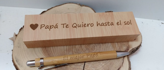 Bolígrafo con caja