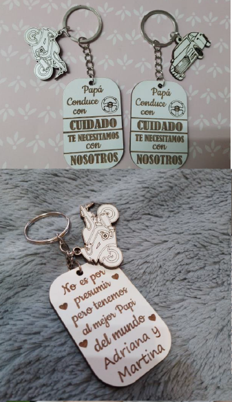 Llavero con detalle