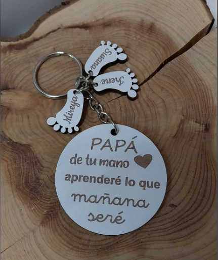 Llavero con detalle