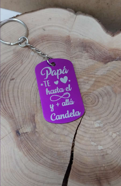 Llaveros de chapa