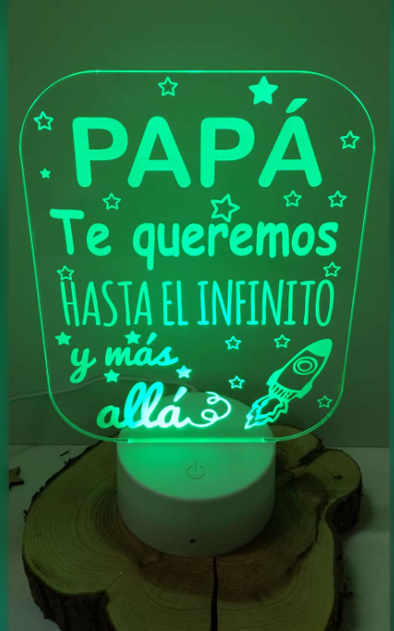 Lámpara papá