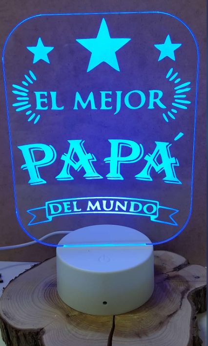Lámpara papá