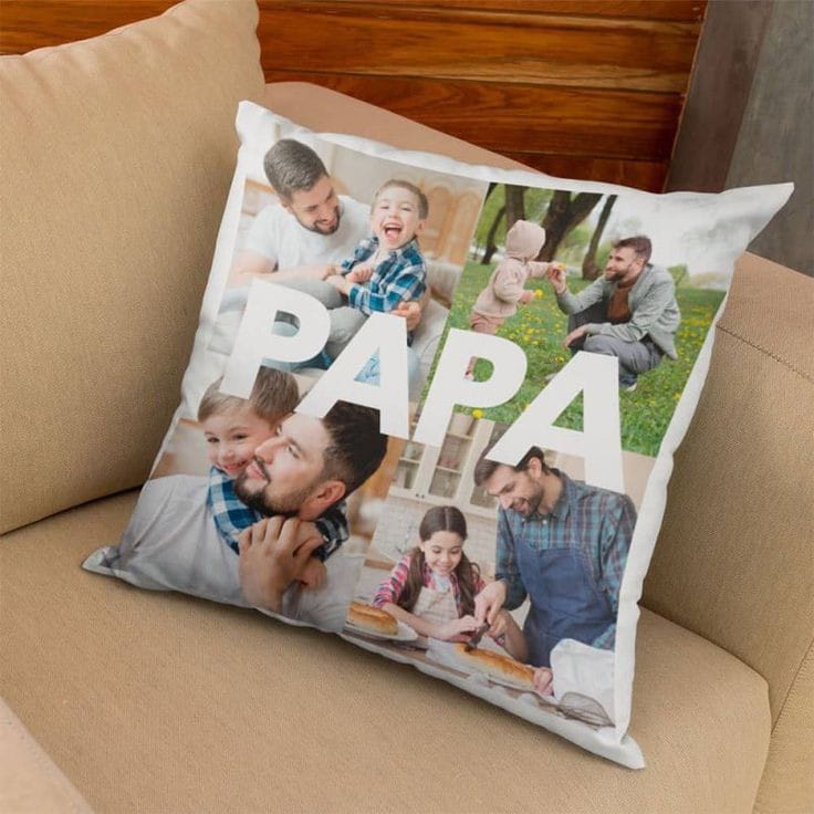 Cojín personalizado ''Día del Padre''