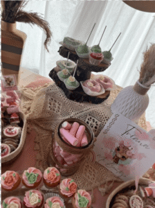 Mesa dulce fotos