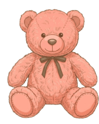 oso rosa
